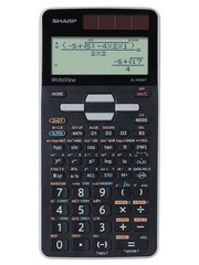 Sharp EL-W506-T WriteView solar powered calculator - Add a Geometry Set for just 99p!