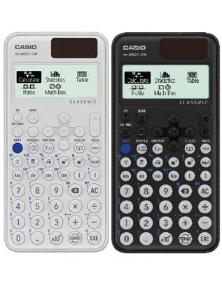 Casio FX85GT-CW Scientific Calculator - Add a Geometry Set for just 99p!