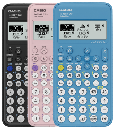 The New Casio fx83GT-CW+ Scientific Calculator - Available March 2026 for preorder 