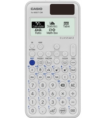 Special Offer - Casio FX85GT-CW Solar Scientific calculator in White 