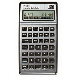 Hewlett Packard HP17B-II Financial Calculator