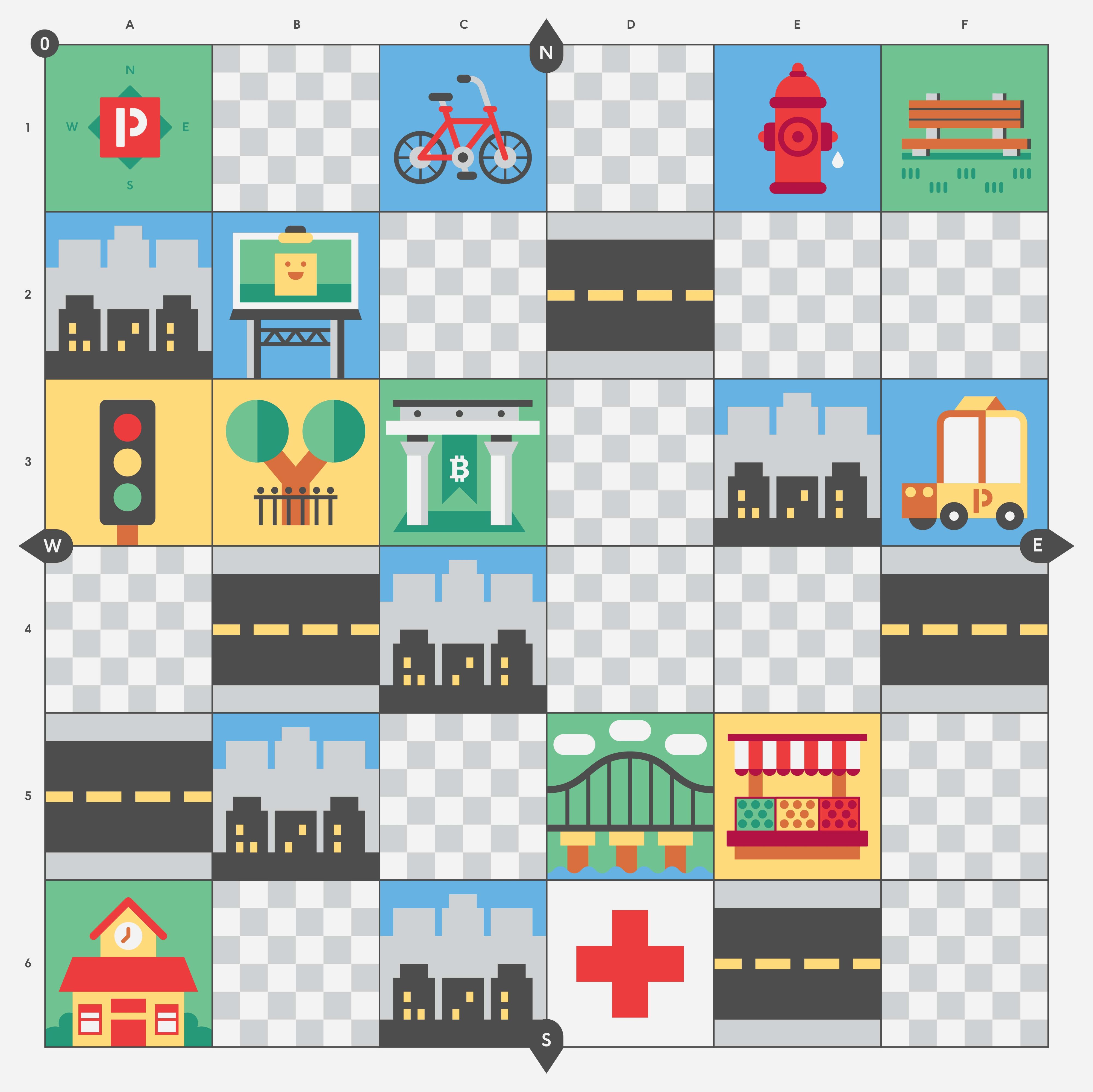 Cubetto Big City Mat