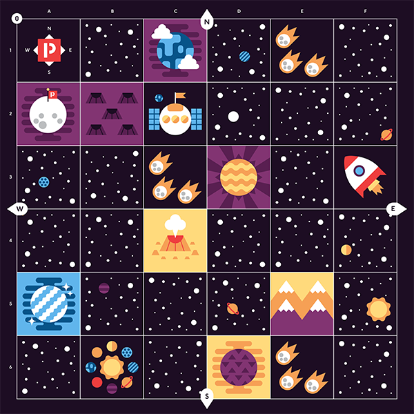 Cubetto Deep Space Mat