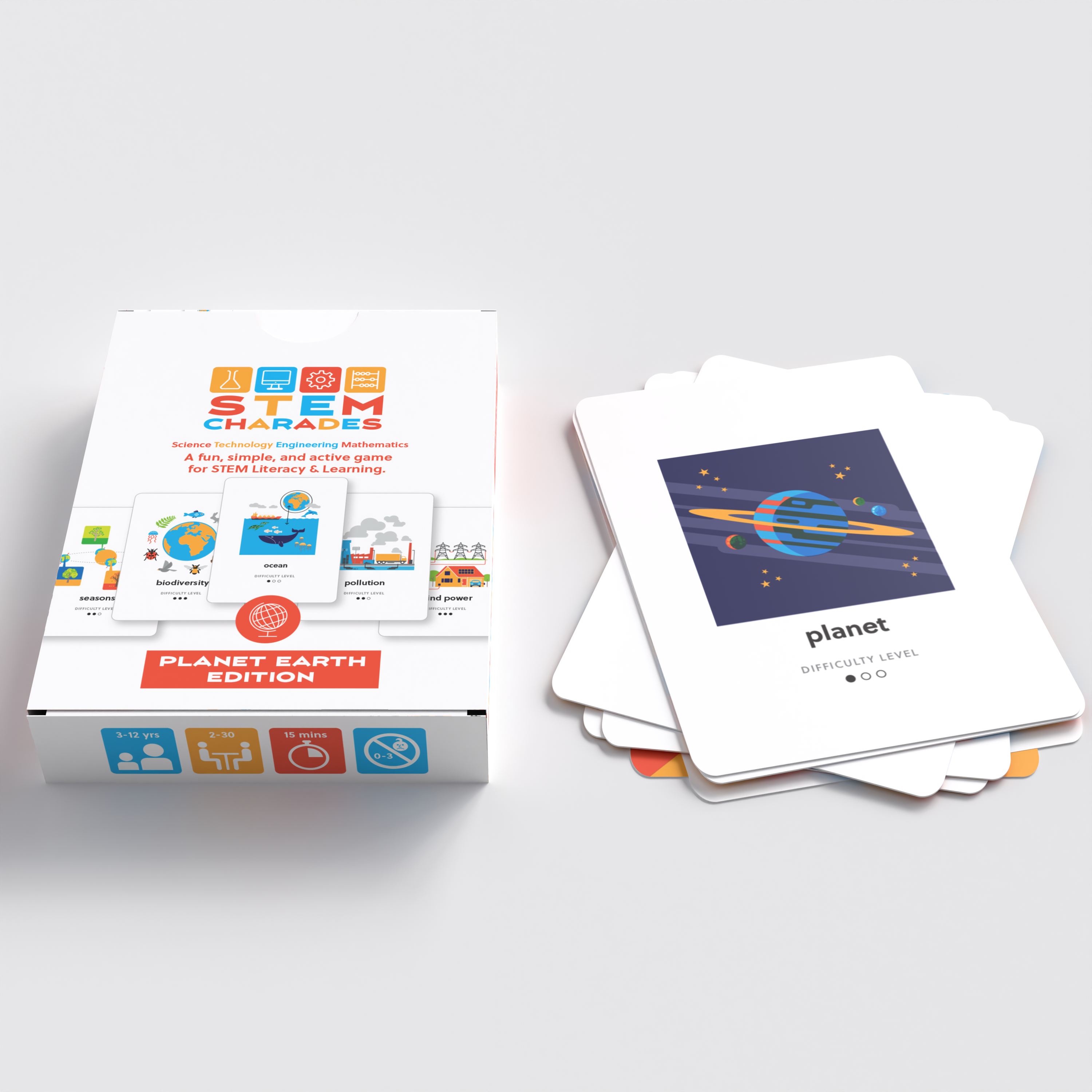 STEM Charades Planet Earth Pack
