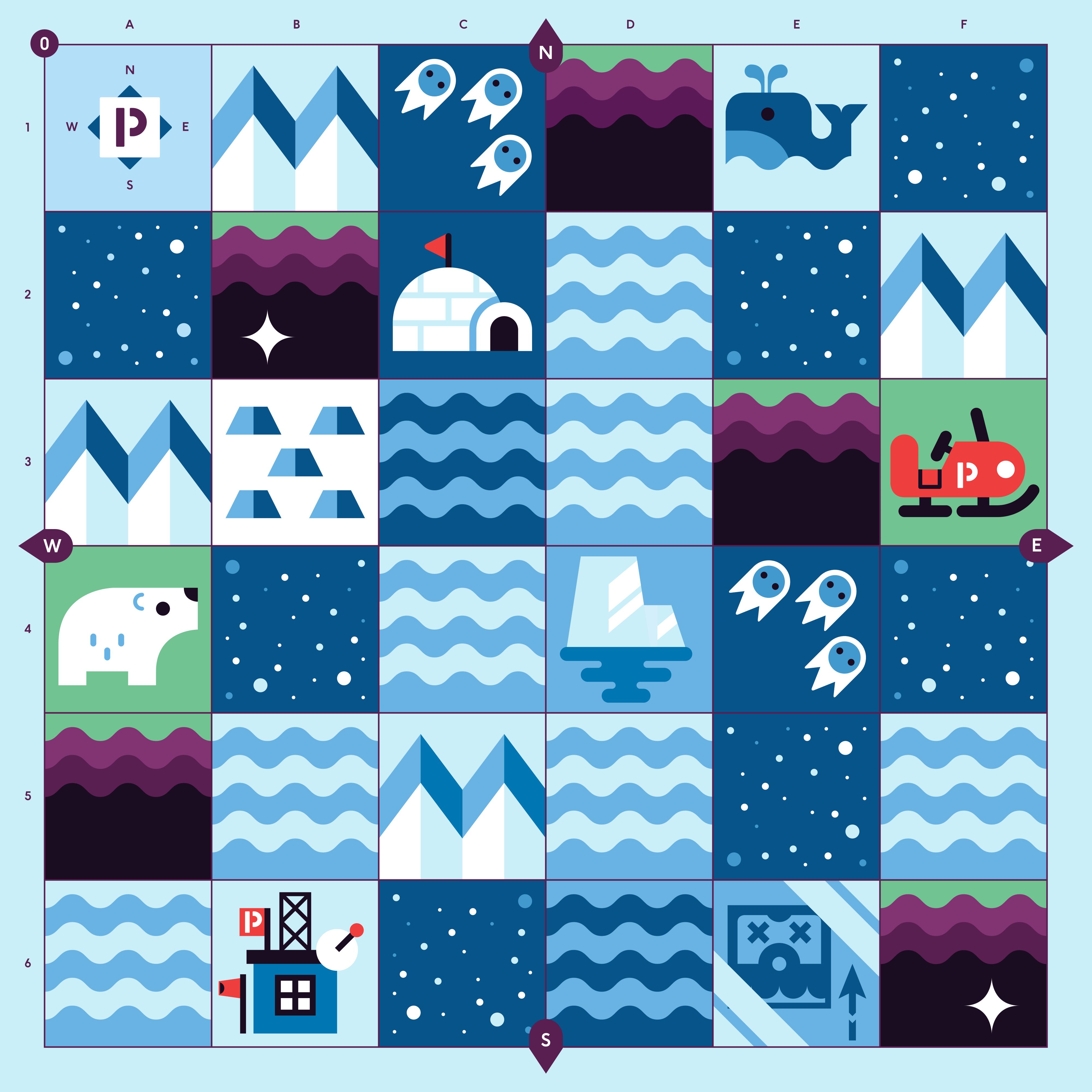 Cubetto Polar Expedition Mat