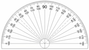 180 Degree Protractor